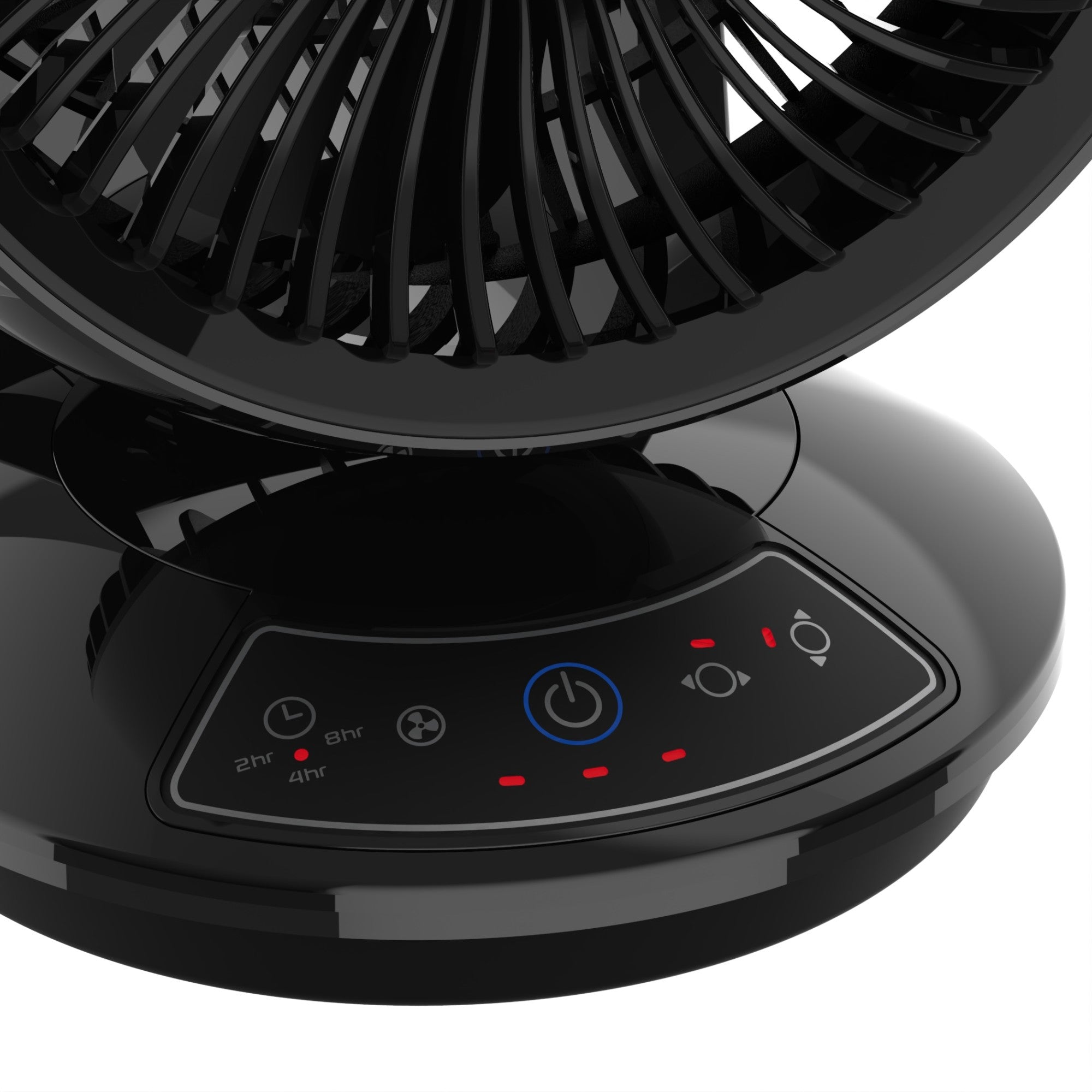 Lasko A12558 Whirlwind 7" Orbital Motion 3-Speed Air Circulator Fan: black - Image 8
