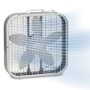 Lasko B20201 20" Box Fan with Save-Smart Technology