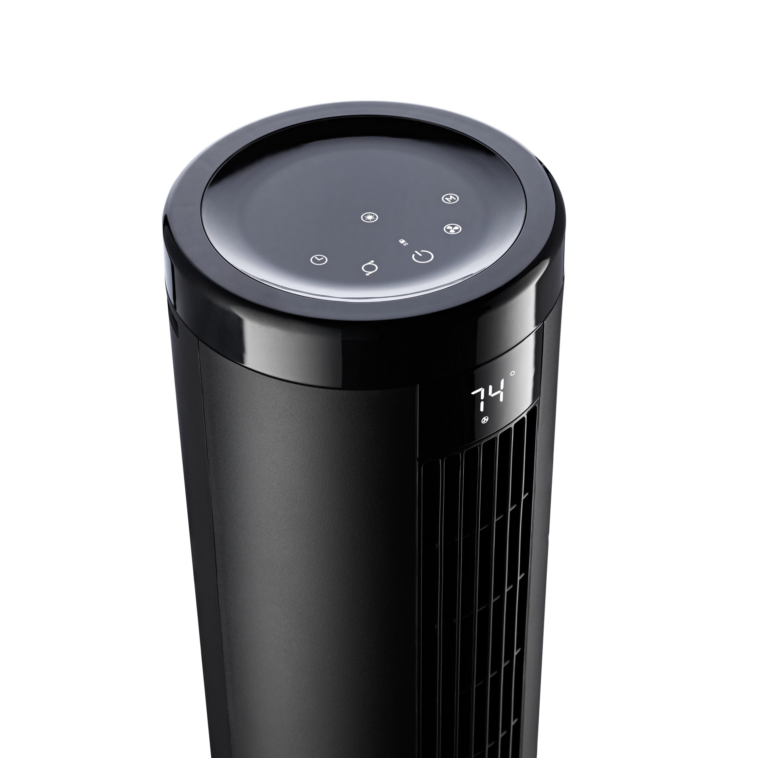 Lasko Summit Elevation EST100 54" Oscillating Pedestal Tower Fan with Remote Control: Black - Image 10