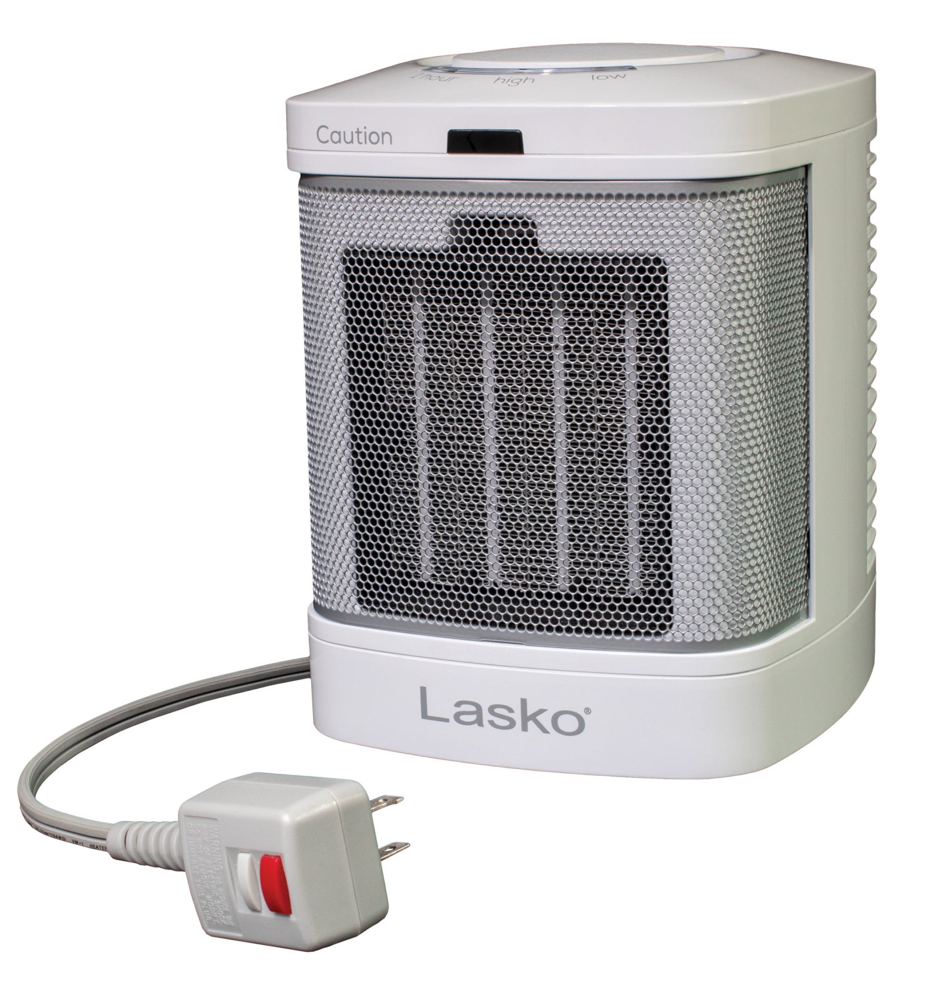 Lasko 1500W Bathroom Space Heater with ALCI Safety Plug and Timer, CD08200, White - Image 10