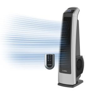 Lasko U35120 Oscillating High Velocity Fan with Remote Control