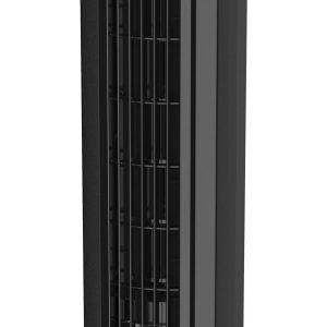 Lasko 3- Speed Oscillating Tower Fan with Timer and Remote, T36211, Black