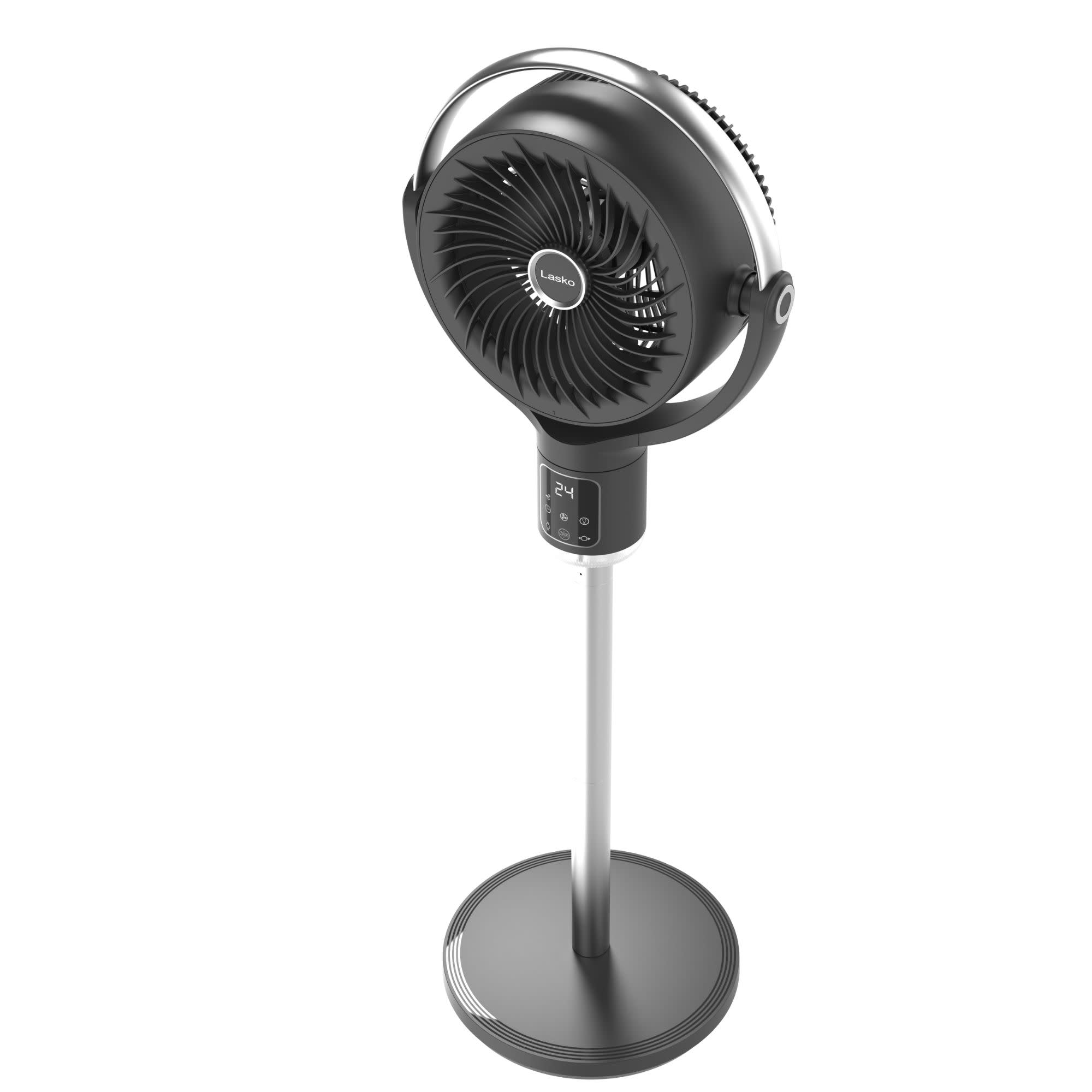 Lasko APDC215 Whirlwind Orbital Motion 24-Speed Pedestal Fan with Remote: gray - Image 15