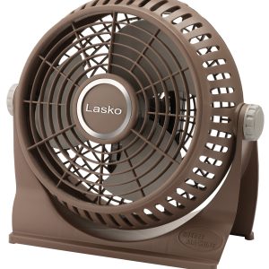 Lasko 505 10" Portable 2-Speed Breeze Machine Table Fan: bronze