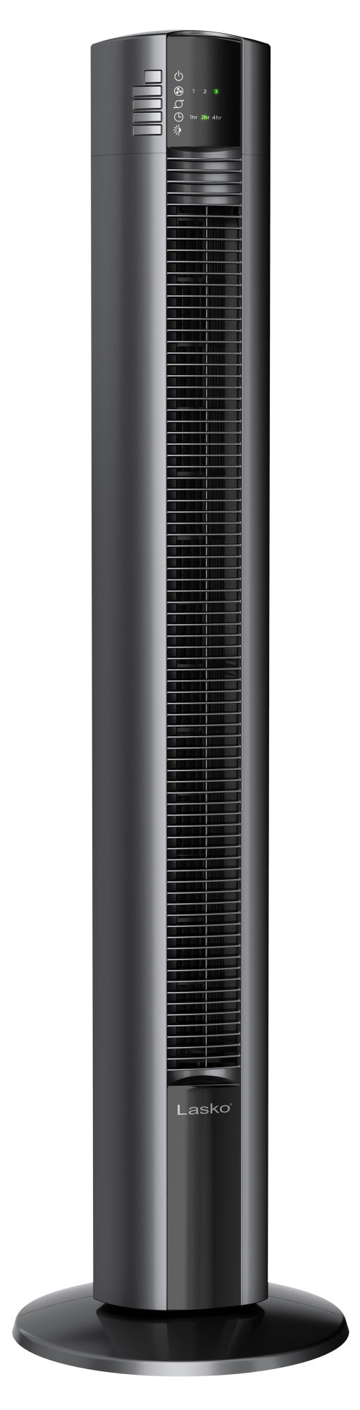 Lasko 48" 3-Speed Oscillating Tower Fan with Remote Control, T48312, Black