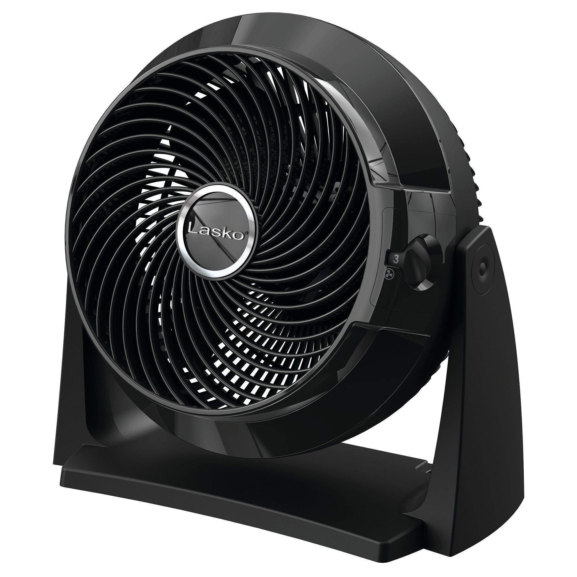 Lasko 10" Air Flexor 3- Speed High Velocity Floor Fan , 3635, Black