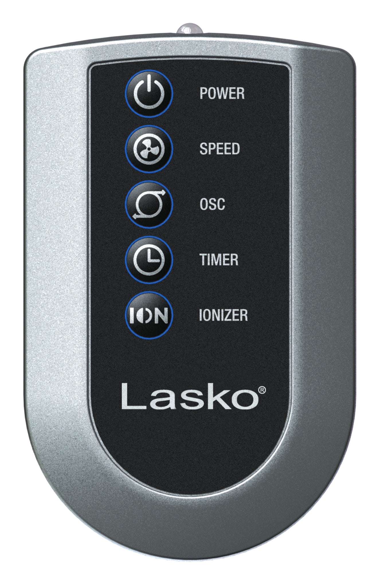 Lasko 42" Wind Curve Tower Fan with Ionizer and Remote, 2554, Gray/Woodgrain - Image 10