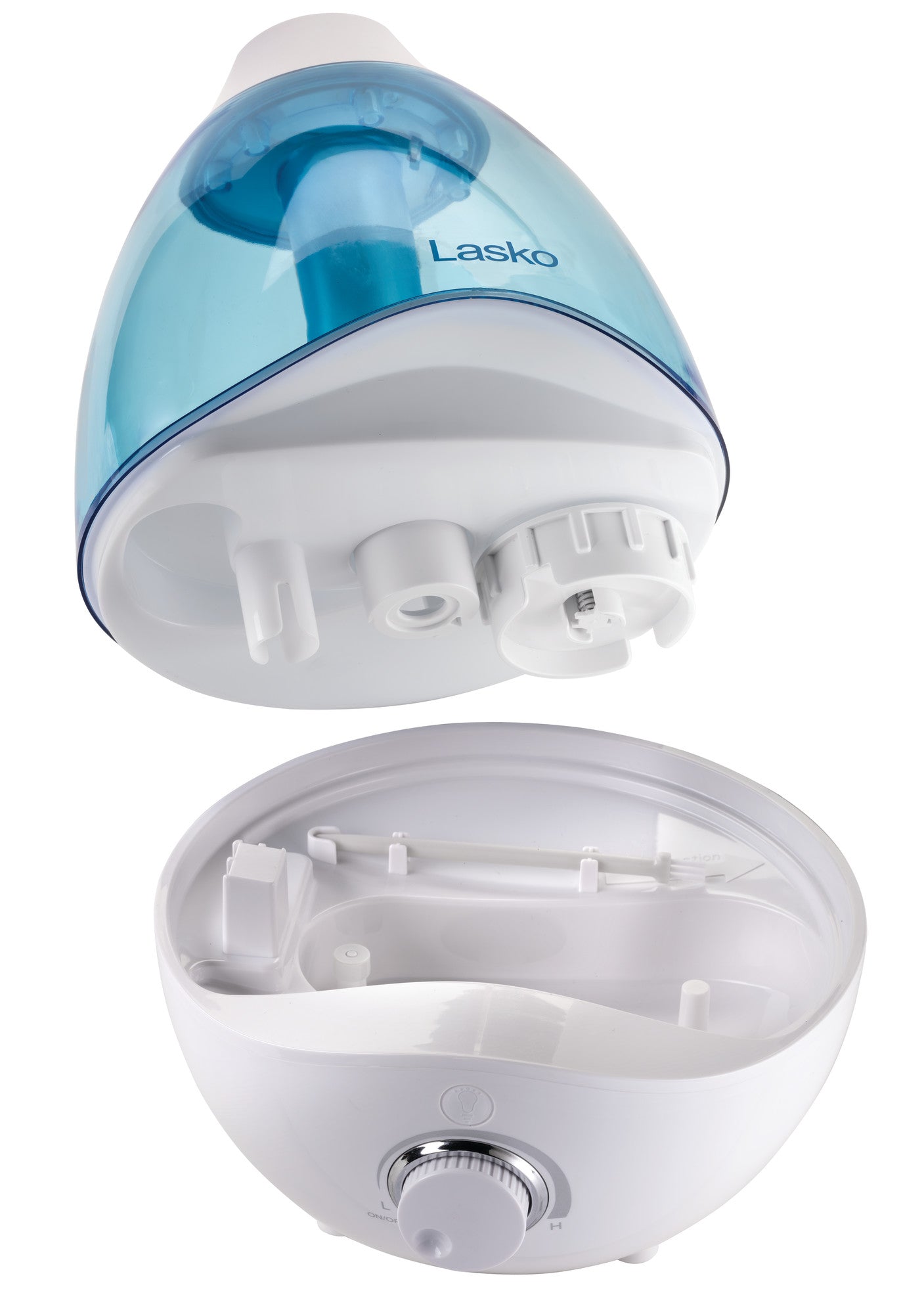 Lasko Ultrasonic Cool Mist Humidifier with Scent Tray and Nightlight, UH200, White and Blue - Image 12