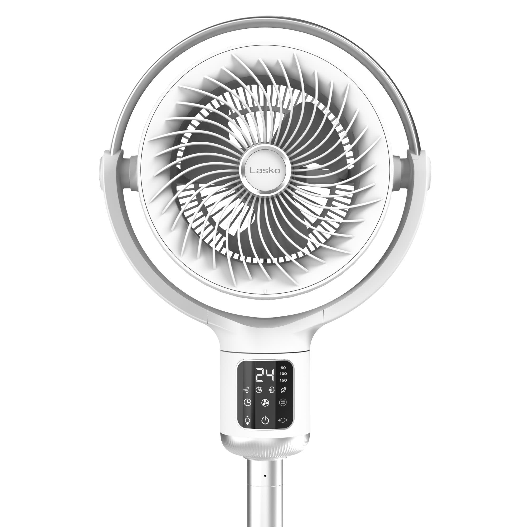 Lasko APDC301 Whirlwind Orbital Motion 24-Speed Pedestal Fan with Remote: White - Image 10