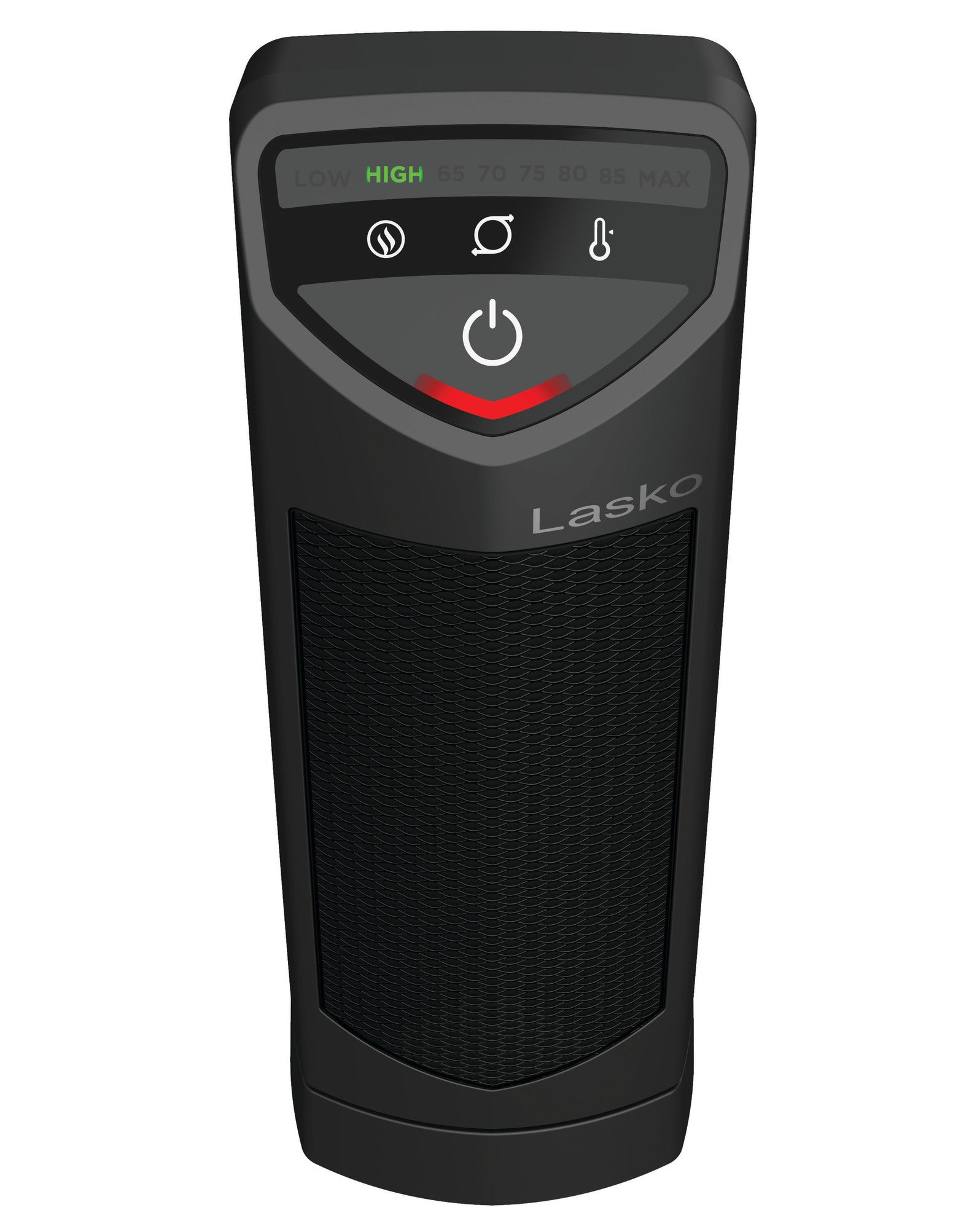 Lasko 1500W Electric 14" Personal Oscillating Ceramic Tower Space Heater, CT14320, Black - Image 8