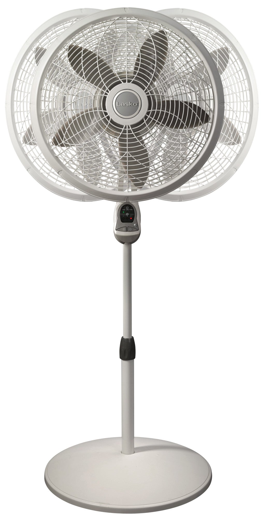 Lasko 18" 3-Speed Elegance & Performance Pedestal Fan with Remote, 1850, White - Image 5