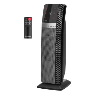 Lasko Elite Collection 1500W Ceramic Tower Space Heater with Tip-Over Switch, CT22445
