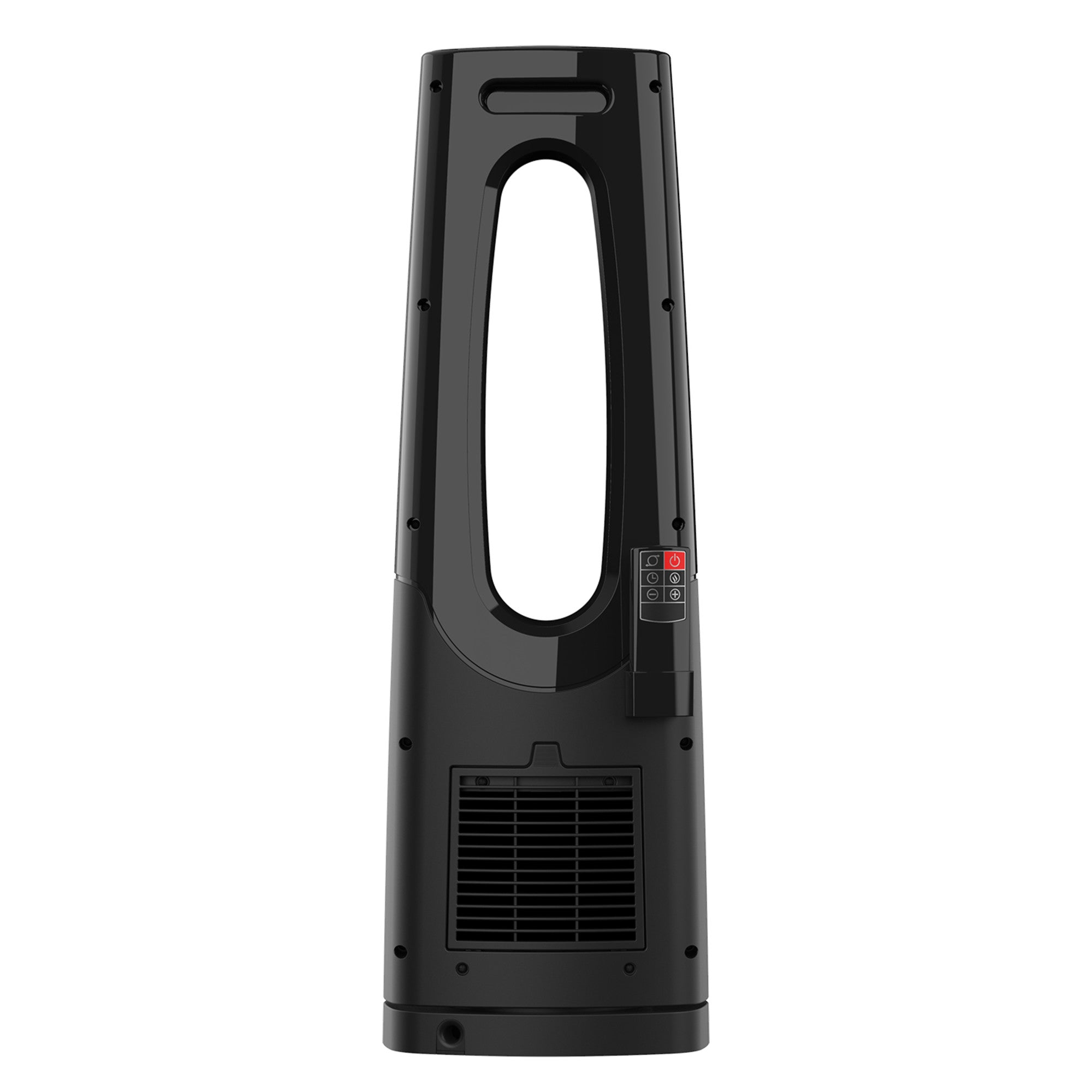 Lasko 1500W Bladeless Tower Heater with Tip Over Switch and Remote Control, CW210, black - Image 9