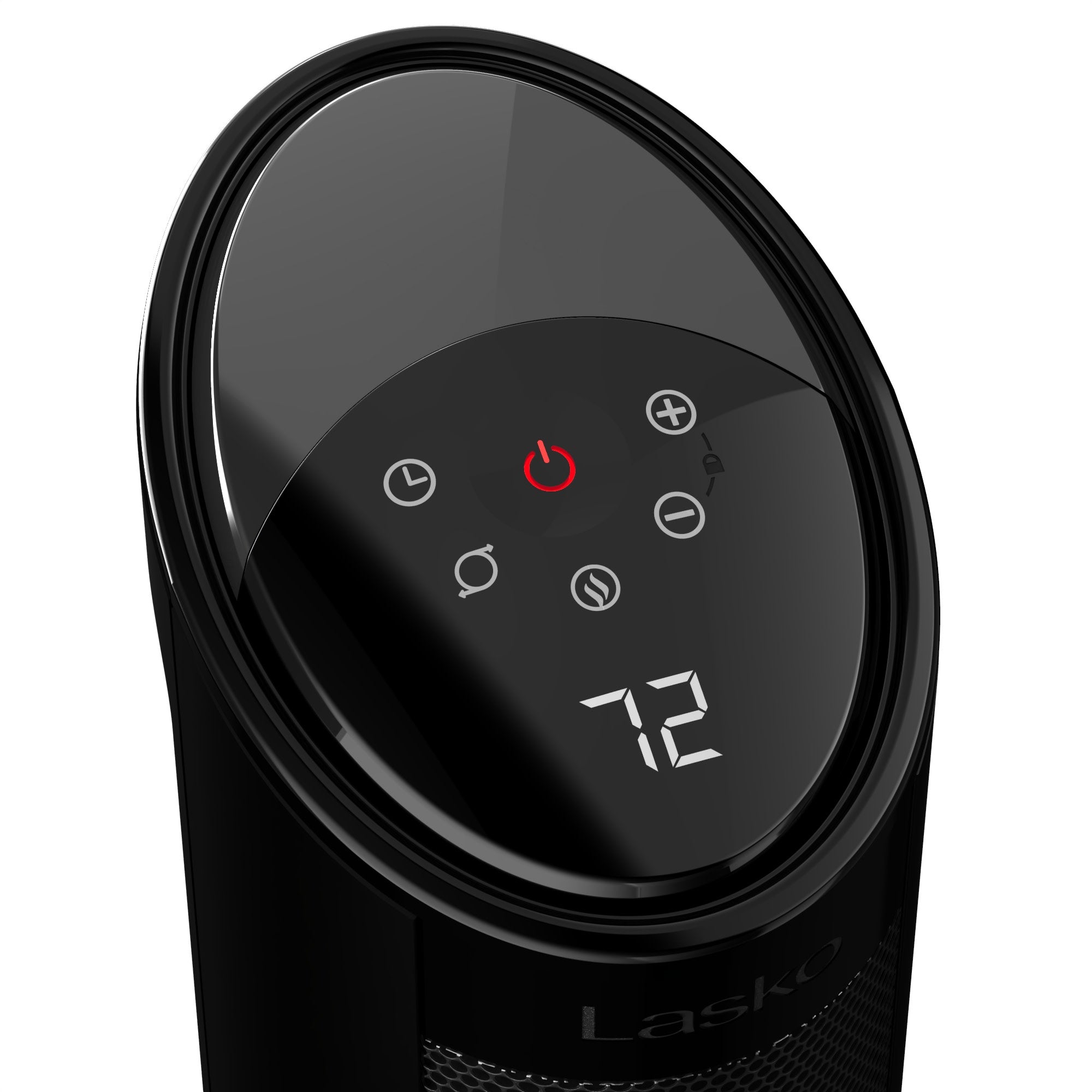 Lasko 22" Ceramic Tower Space Heater with Timer and Remote, CT22495, Black - Image 8