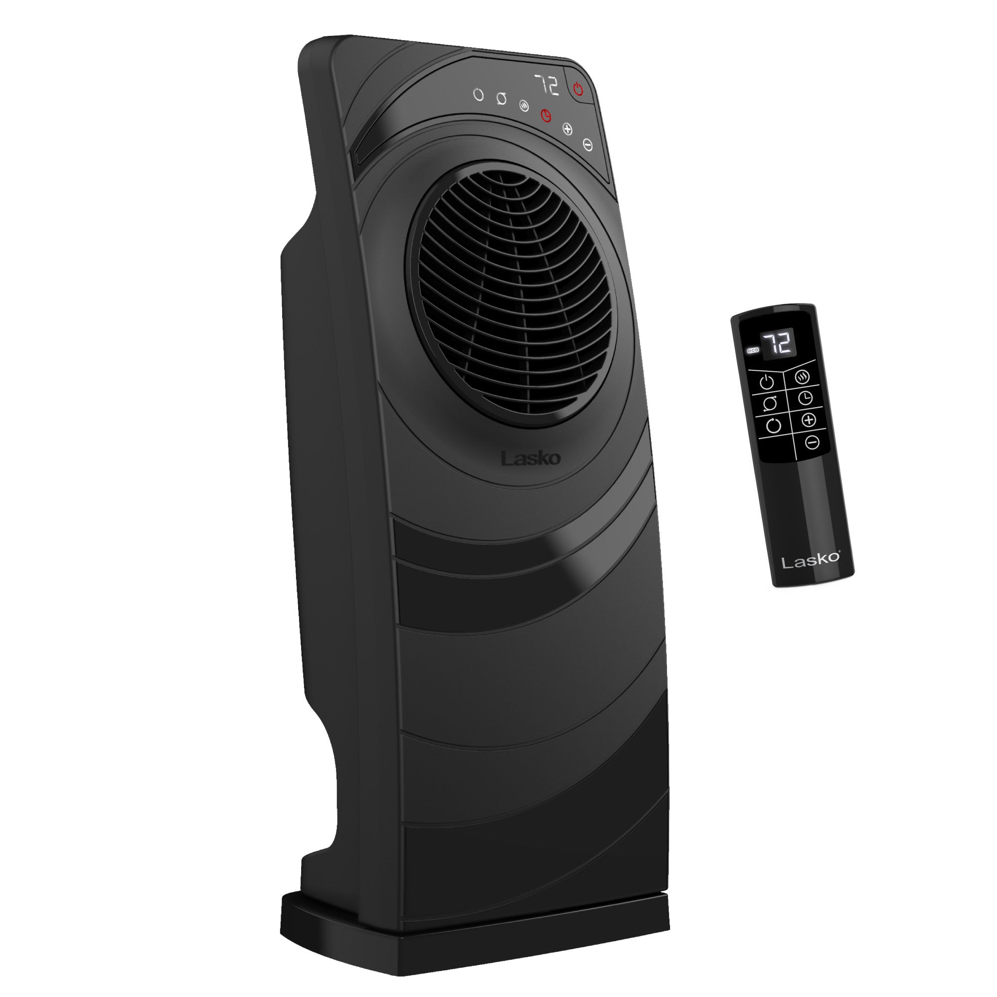 Lasko Elite Collection Revolution Ceramic Space Heater with Remote, CC23630, Black