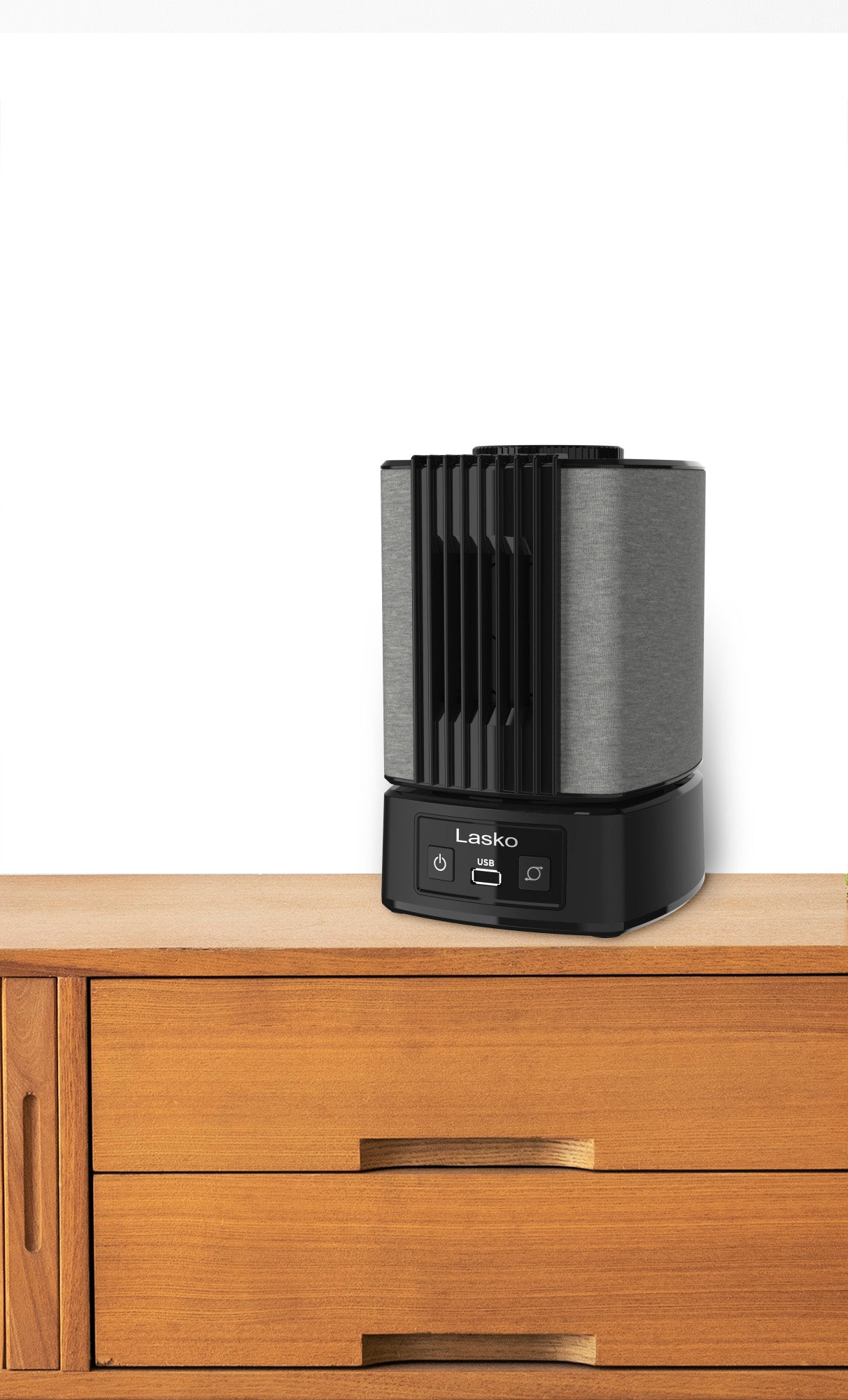 Lasko SlumberBreeze 2-in-1 Table Fan and White Noise Machine, SB100, Black - Image 15