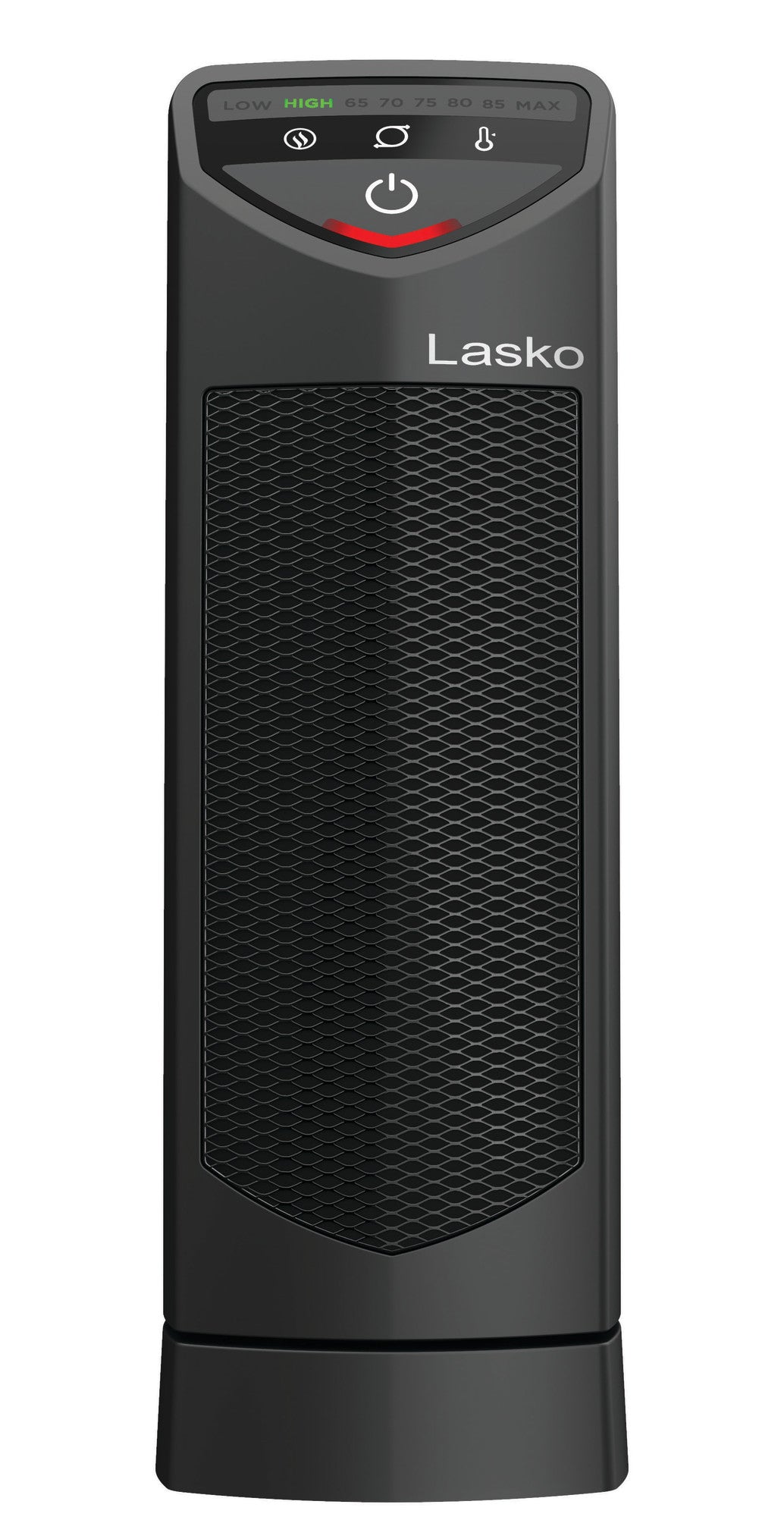 Lasko 1500W Electric 14" Personal Oscillating Ceramic Tower Space Heater, CT14320, Black - Image 7