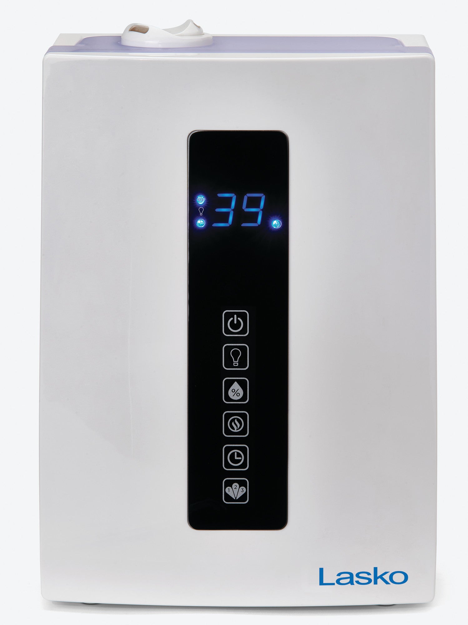 Lasko Quiet Ultrasonic Digital Warm and Cool Mist Humidifier, UH300, White - Image 2