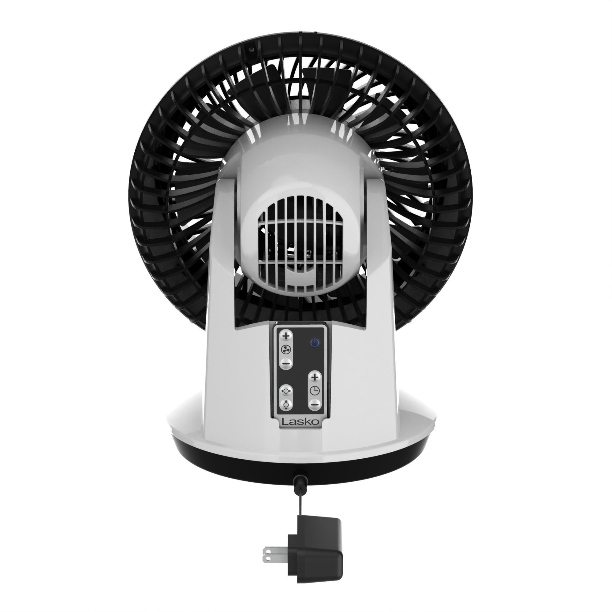 Lasko A12667 Whirlwind EcoQuiet 7" Orbital Motion 12-Speed Air Circulator Fan with Remote Control, White - Image 5