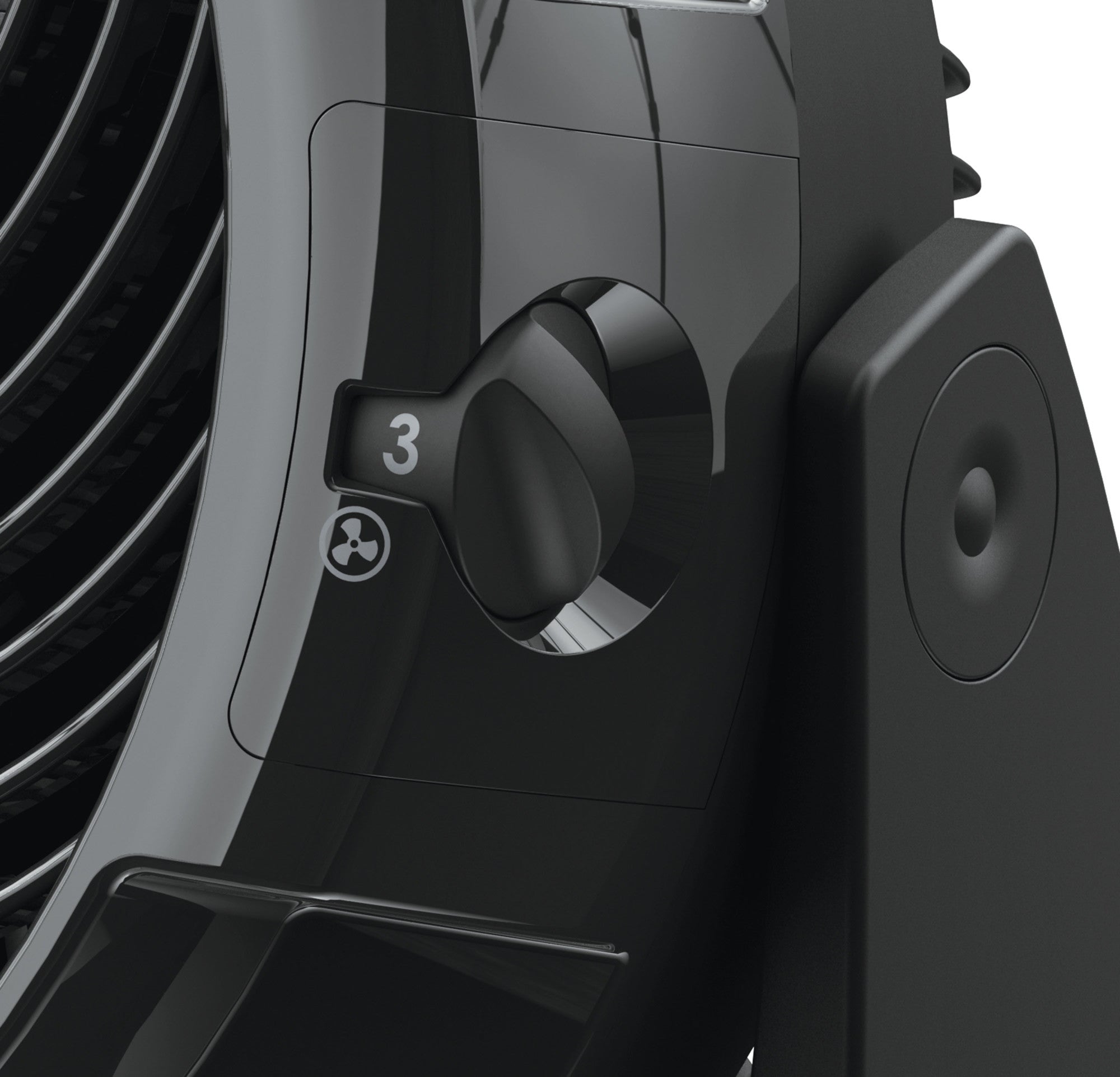 Lasko 10" Air Flexor 3- Speed High Velocity Floor Fan , 3635, Black - Image 4