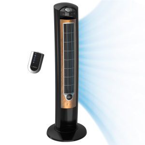 Lasko T42050 42" Wind Curve® Tower Fan with Sleep Mode and Remote Control