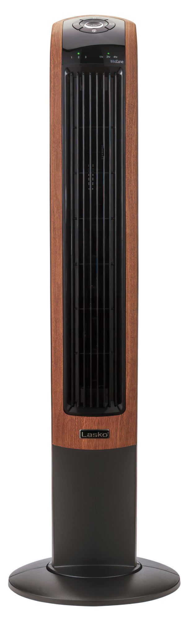 Lasko 42" Wind Curve 3-Speed Oscillating Tower Fan with Bluetooth® Technology, T42905, Woodgrain - Image 8
