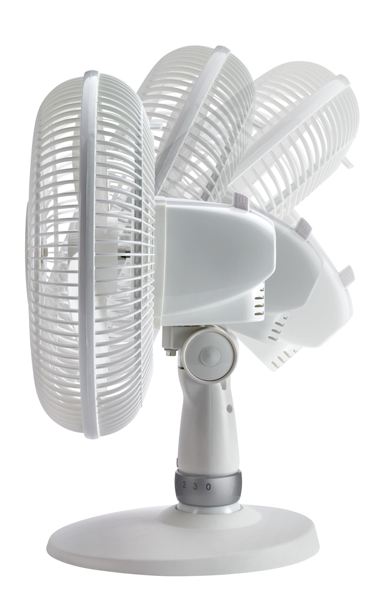 Lasko 12" Oscillating 3-Speed Personal Table Fan, D12225, White - Image 12