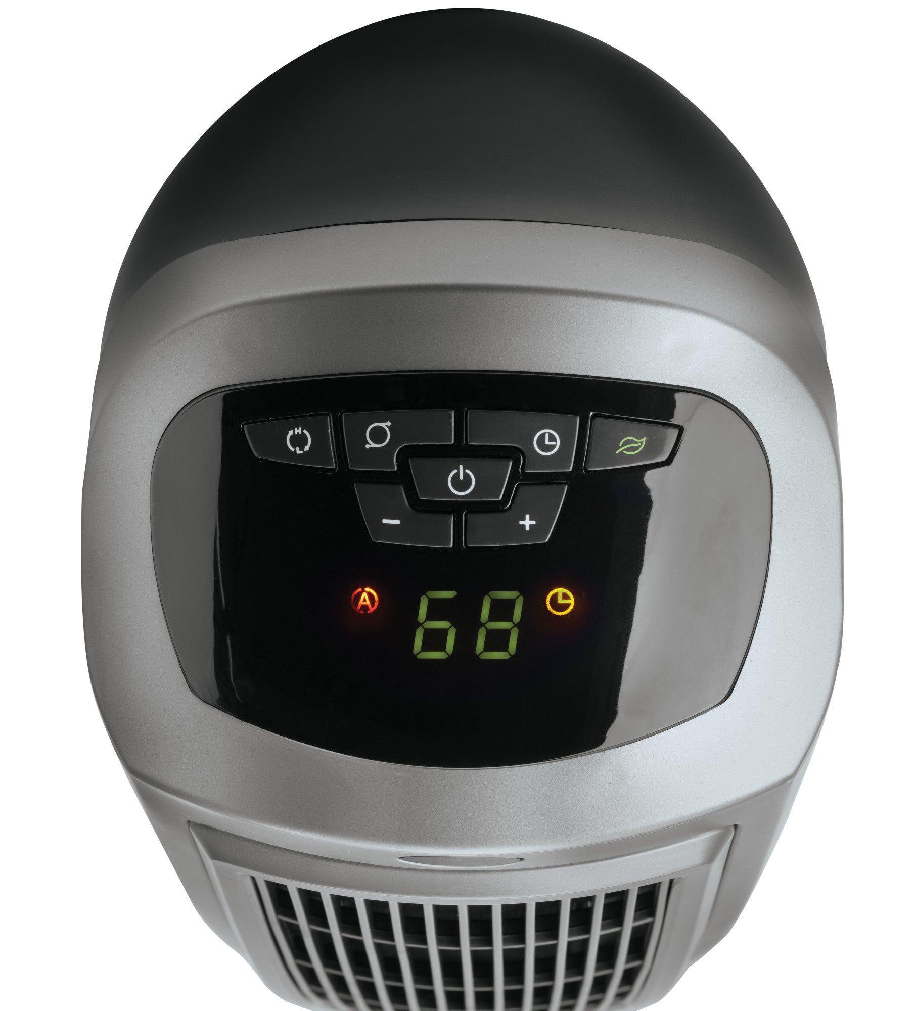 Lasko 1500W Electric Portable Oscillating Ceramic Space Heater Tower with Digital Display, 5538, Gray - Image 9