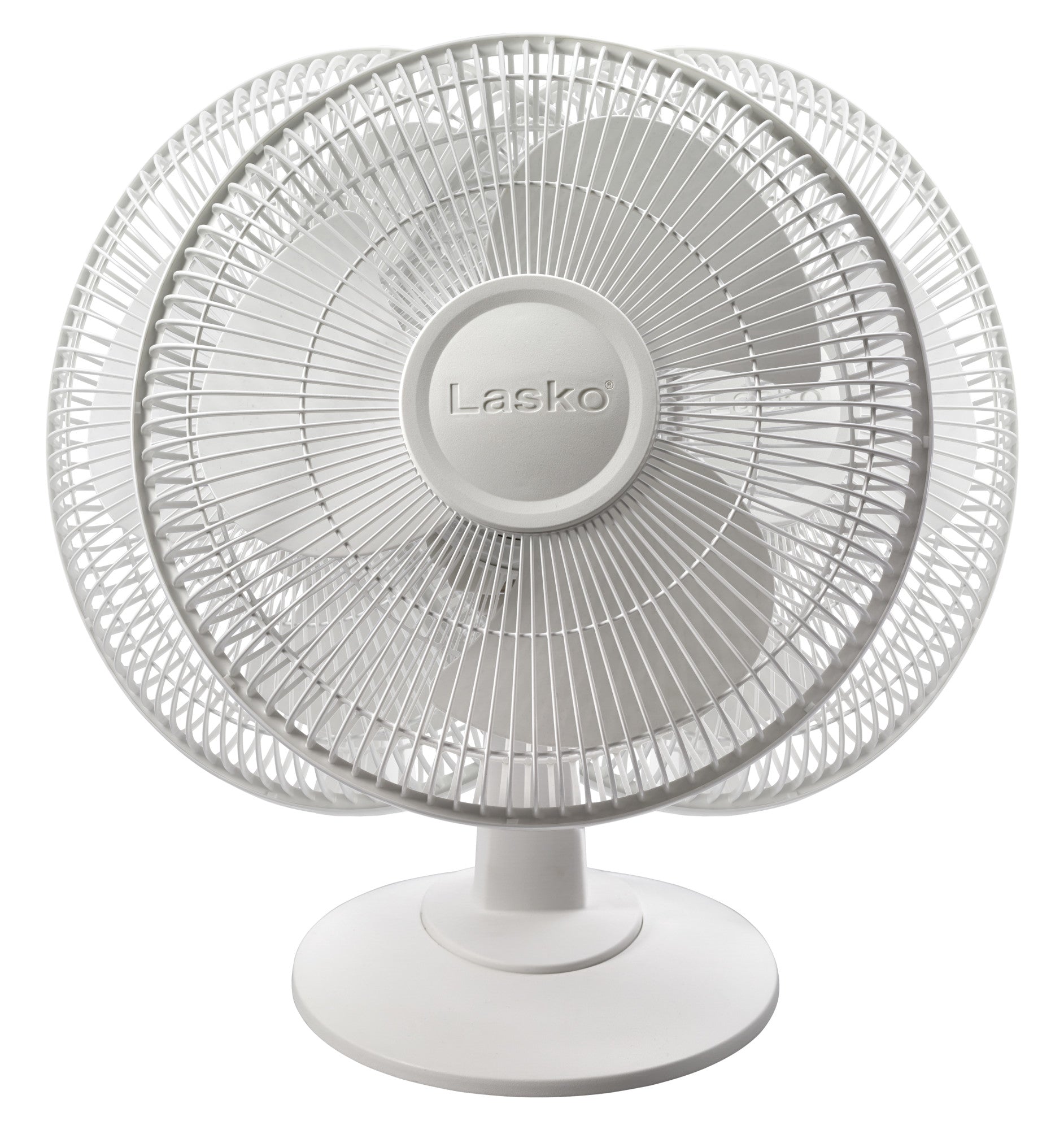Lasko 12" 3-Speed Oscillating Table Fan with Tilt-Back, 2012, White - Image 6