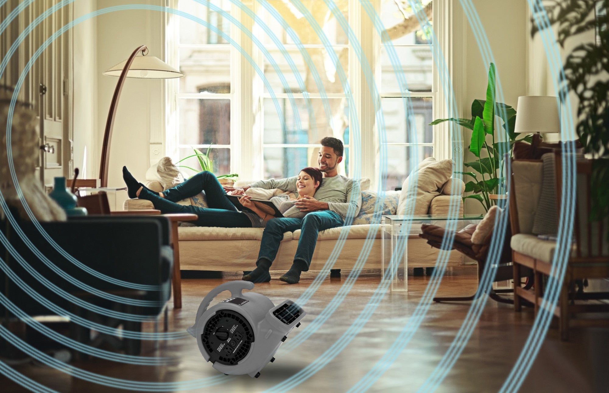 Lasko SF-20 Super Fan Max Air Mover: grey - Image 6