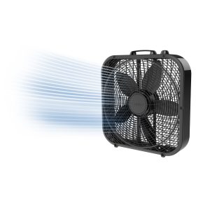 Lasko B20301 20" Weather Resistant Box Fan with 3 Speeds