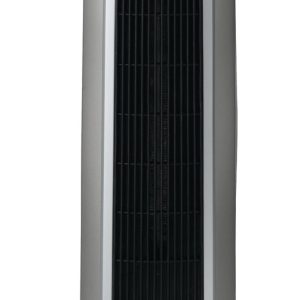 Lasko 34" Electronic Ceramic Tower Space Heater with Remote, 5568, Gray