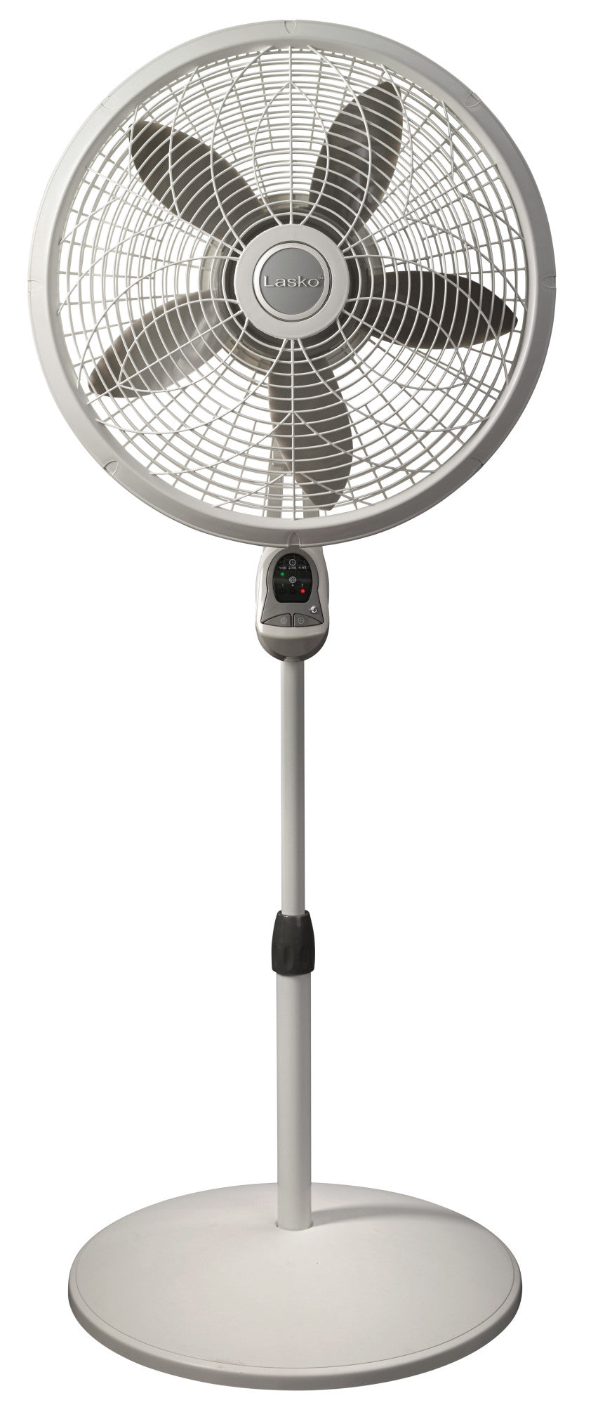 Lasko 18" 3-Speed Elegance & Performance Pedestal Fan with Remote, 1850, White - Image 3