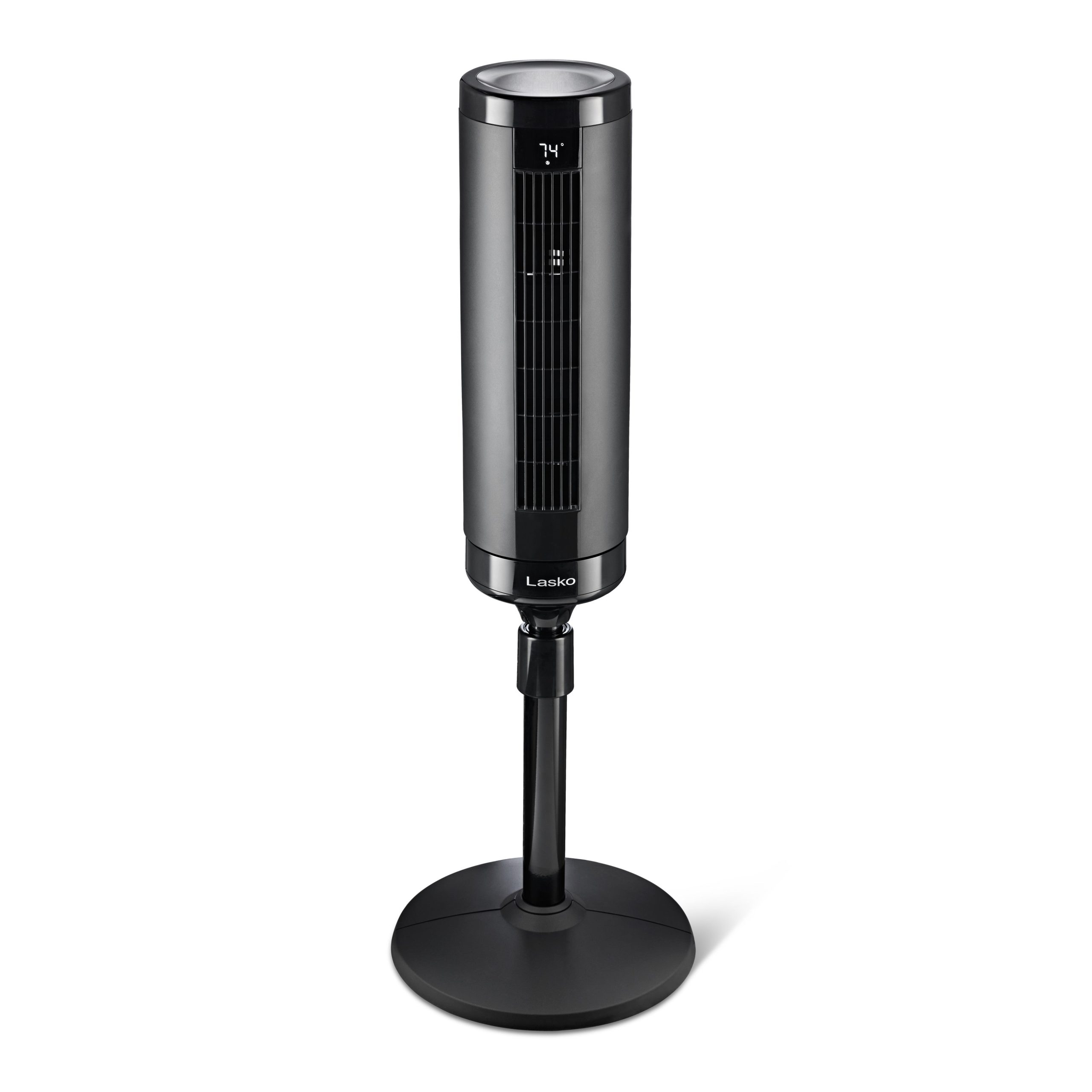 Lasko Summit Elevation EST100 54" Oscillating Pedestal Tower Fan with Remote Control: Black - Image 13