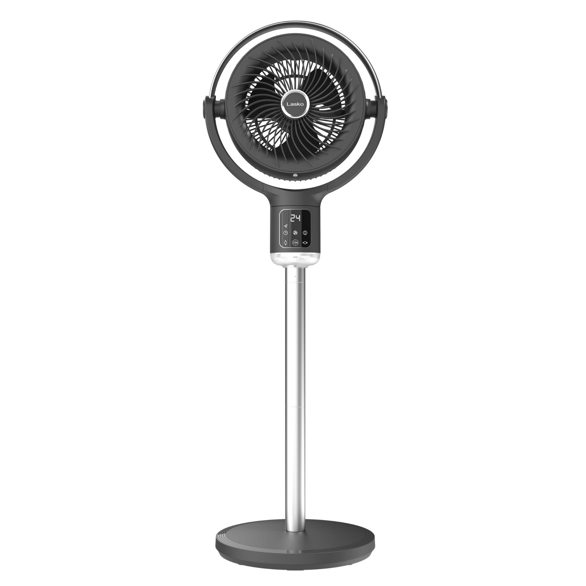 Lasko APDC215 Whirlwind Orbital Motion 24-Speed Pedestal Fan with Remote: gray - Image 11